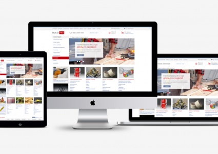 BuildPRO: строительные материалы, сантехника, электроинструмент. Готовый интернет магазин